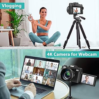 Amazon.com : 4K Digital Camera for Photography & Vlogging